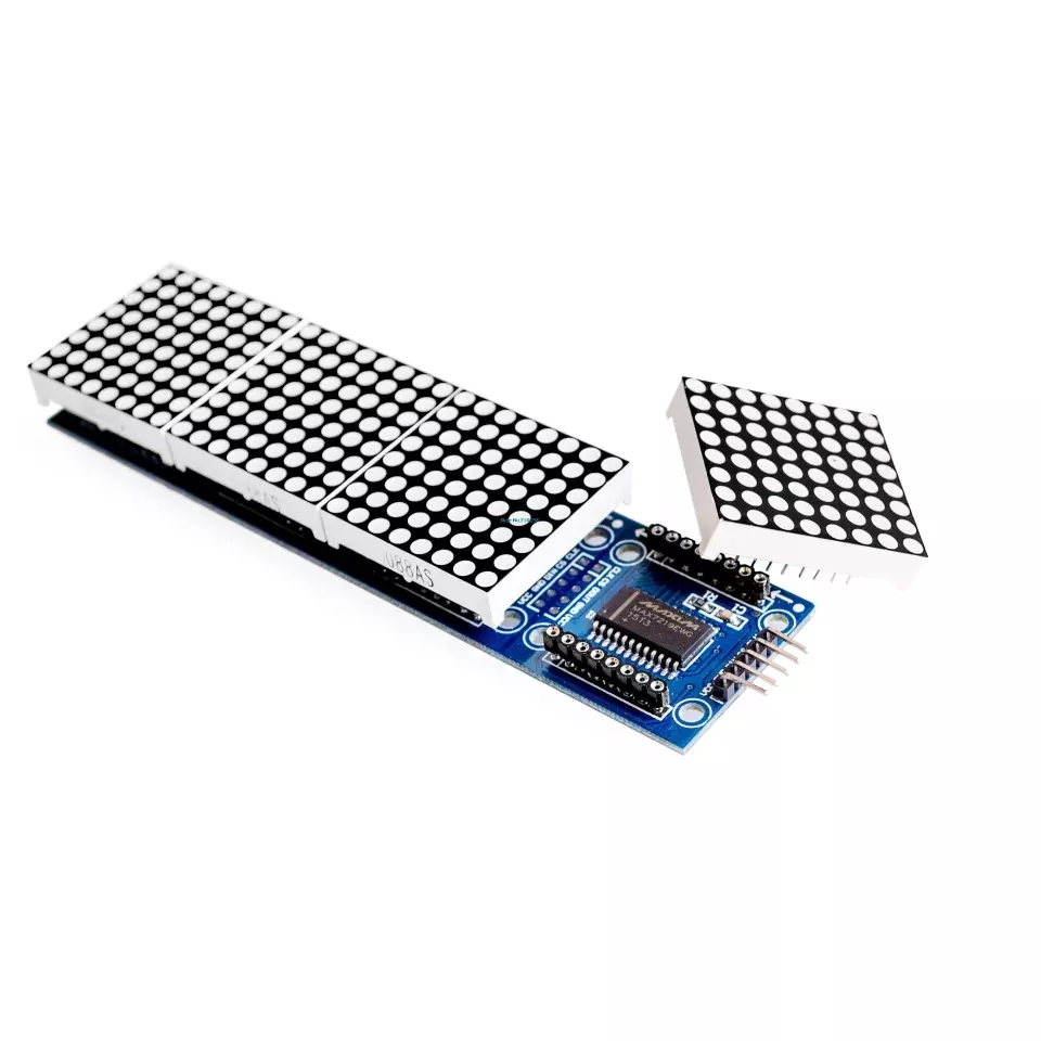 MAX7219 LED module 4 bit ROUGE VERT BLEU