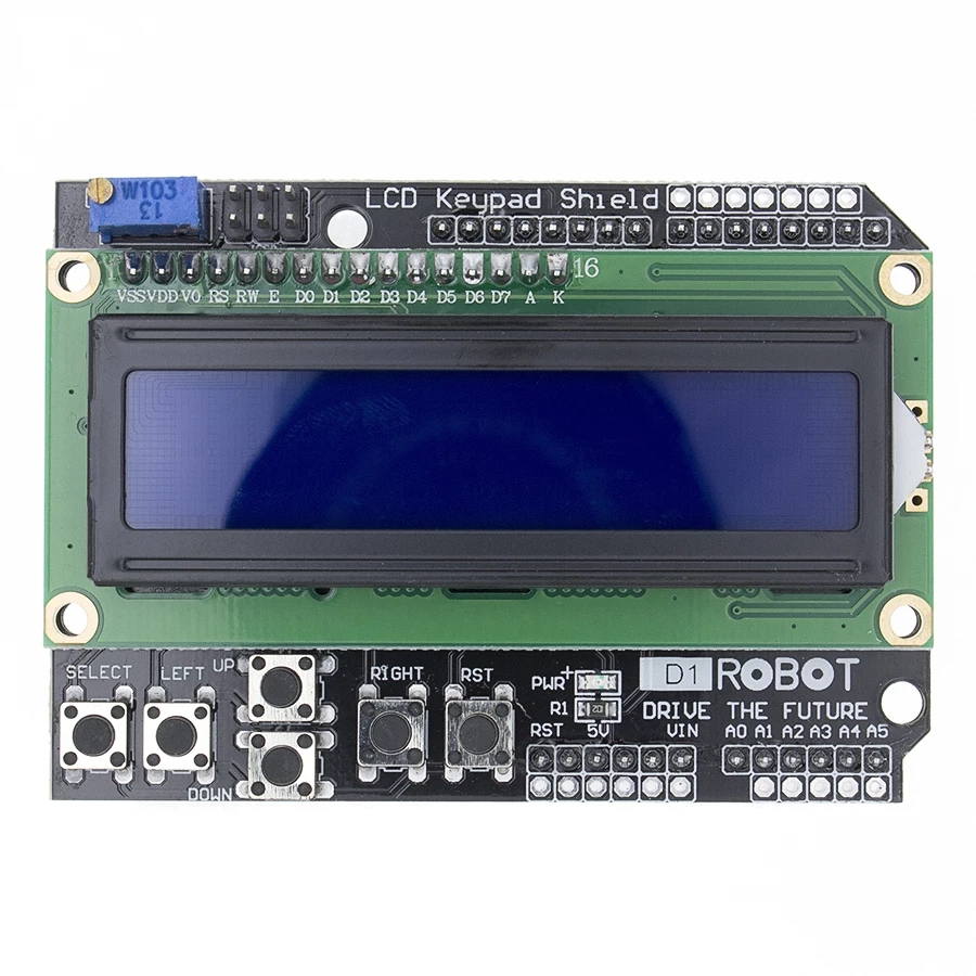Ecran LCD 16x2 Et Clavier Pour Arduino
