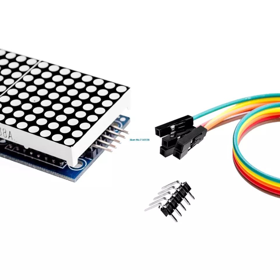 MAX7219 LED module 4 bit ROUGE VERT BLEU