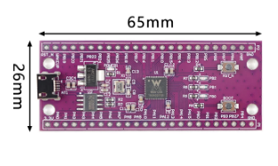 carte stm32 Microcontréleur W806 240MHZ
