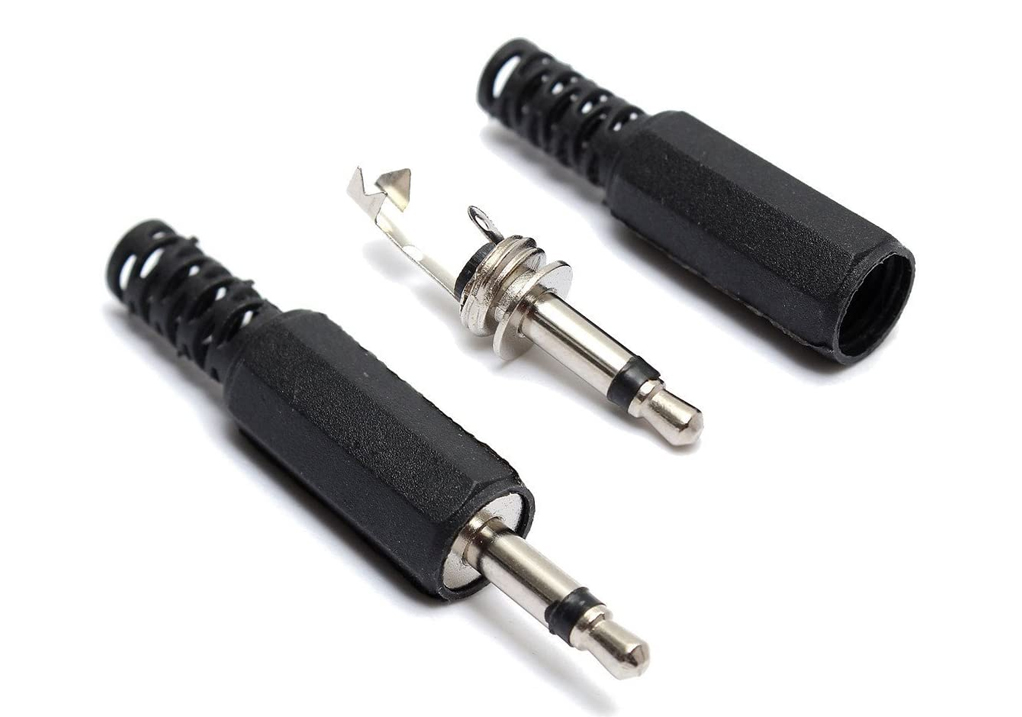 Adaptateur audio mono Jack 3.5 mm male