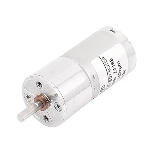 MOTEUR A ENGRENAGES 25GA 12V 150RPM