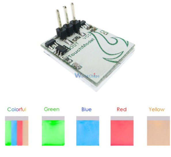 Switch  interrupteurs tactile capacitif HTTM 2.7 V é 6 V