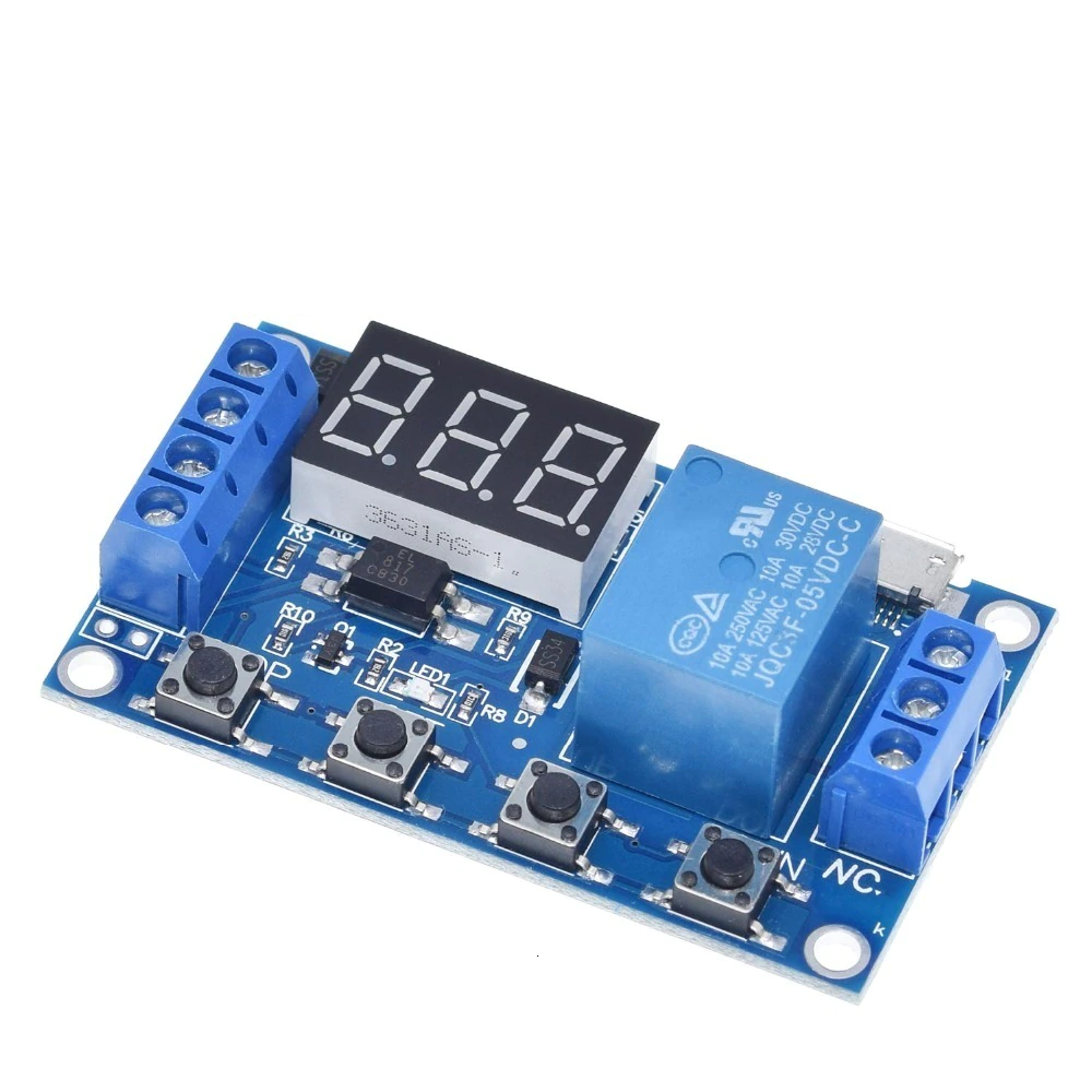 Relais temporisé numérique programmable  JZ-801