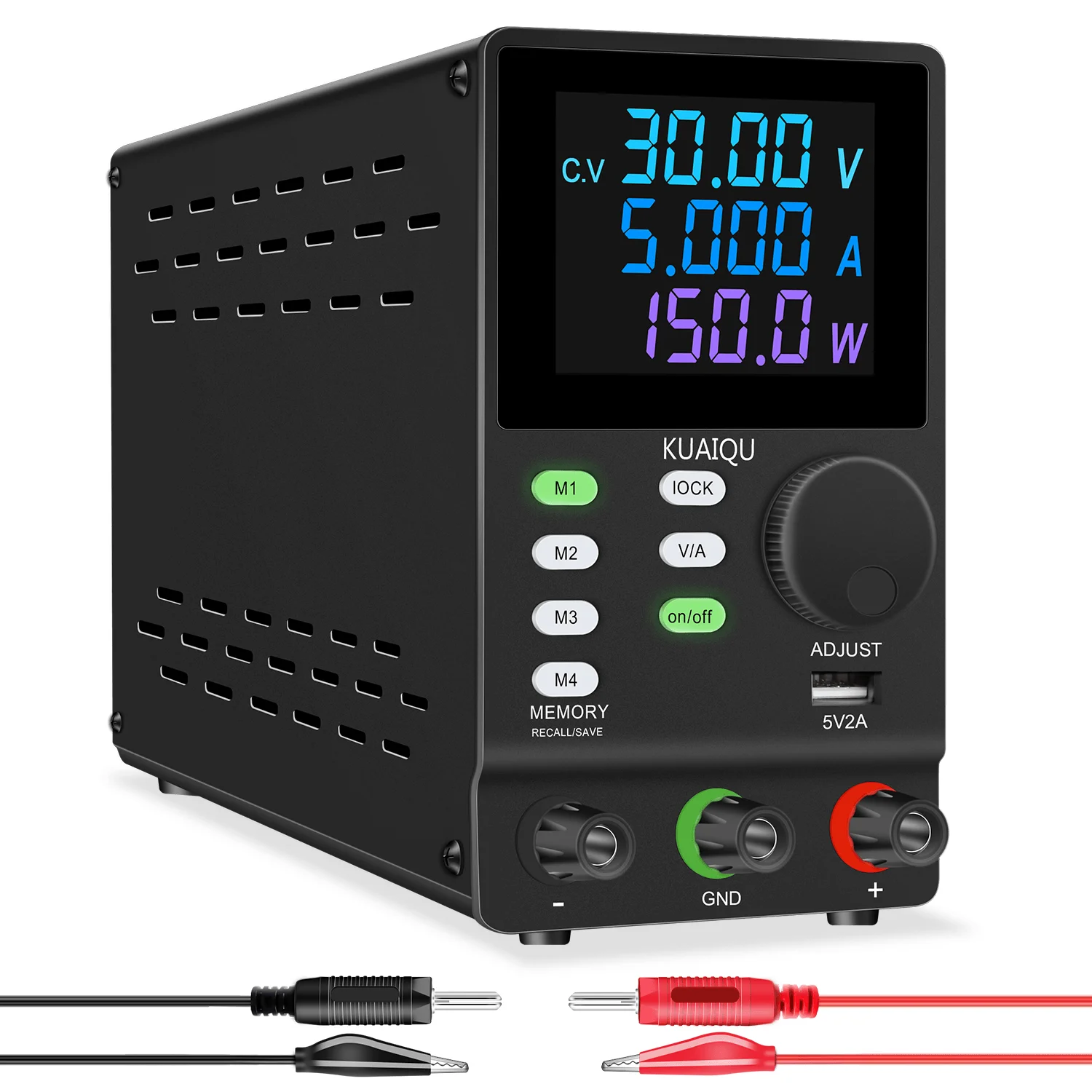 ALIMENTATION LABO ROGRAMMABLE SPPS305D (30V ~ 5A) Écran couleur