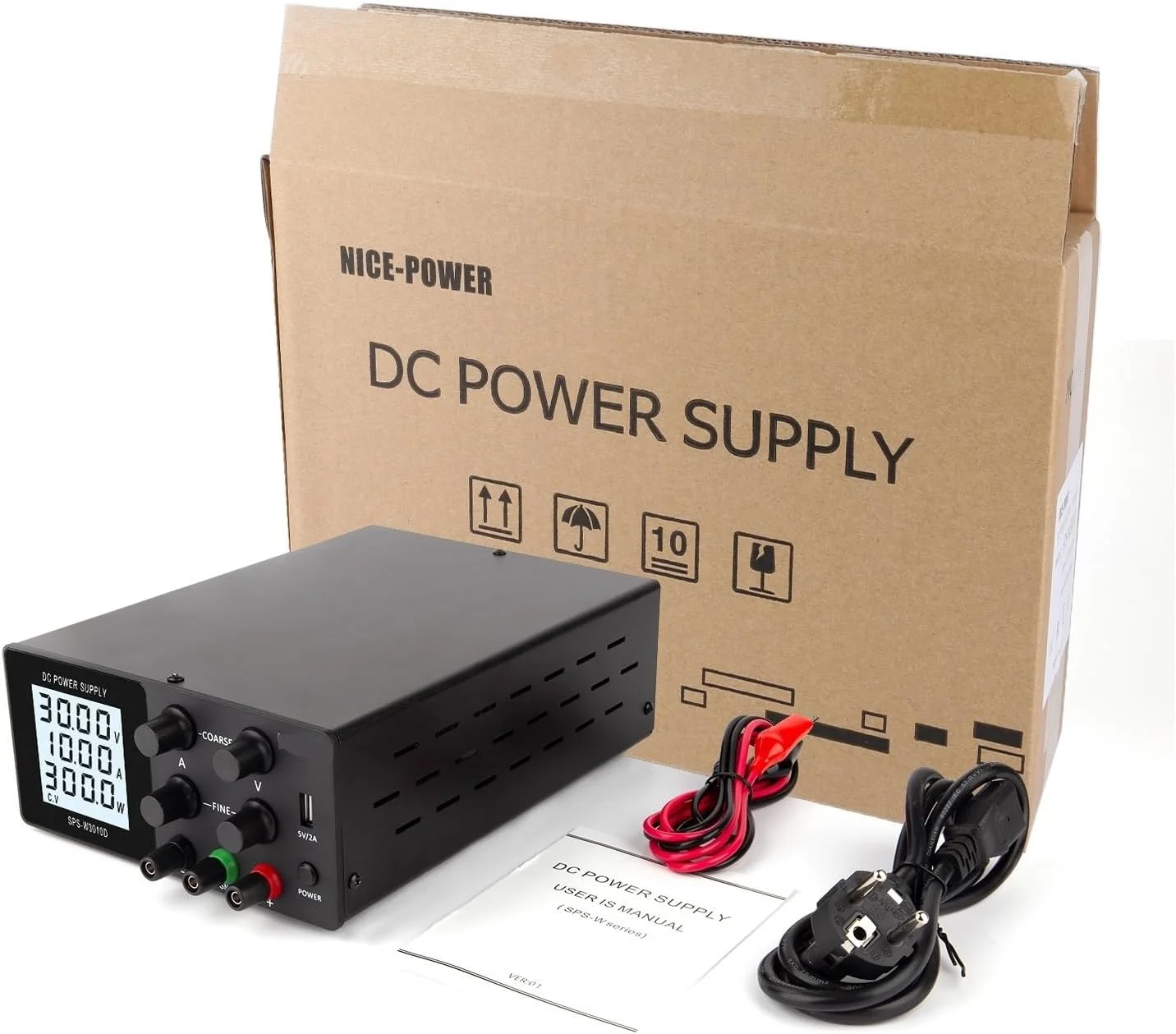 ALIMENTATION LABO ROGRAMMABLE SPS-W3010D (30V ~ 10A)