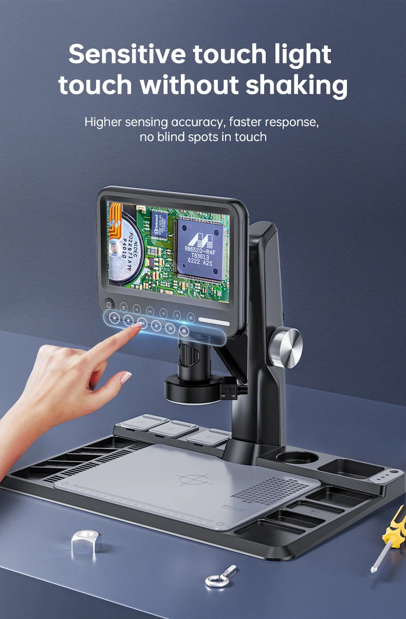 MICROSCOPE DIGITAL 7 INCH IPS DISPLAY