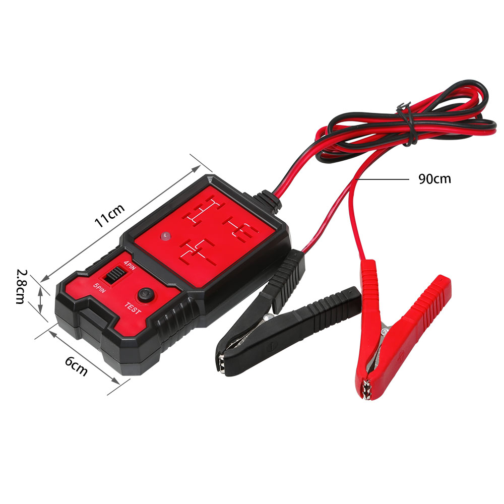 Testeur de relais automobile électronique 12V, outil de Diagnostic automatique de batterie de voiture