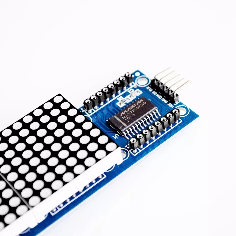 MAX7219 LED module 4 bit ROUGE VERT BLEU
