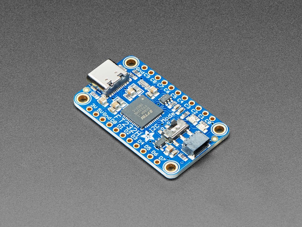 Carte d'Extension GPIO+I2C+SPI via USB - FT232H