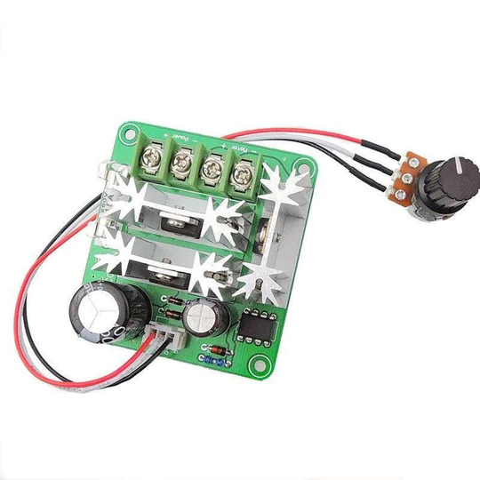 RÉGULATEUR VITESSE MOTEUR DC 6V-90V, 15A