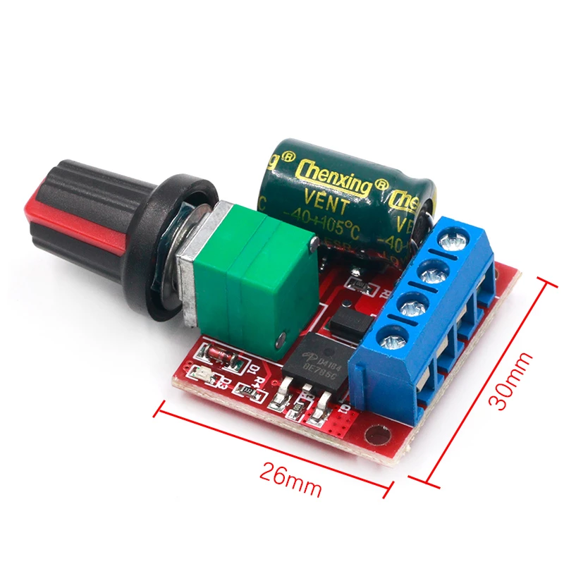 Régulateur vitesse moteur DC  (4.5V-35V ) 5A