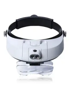 MG81001-G - Loupe de casque avec 5 lentilles.