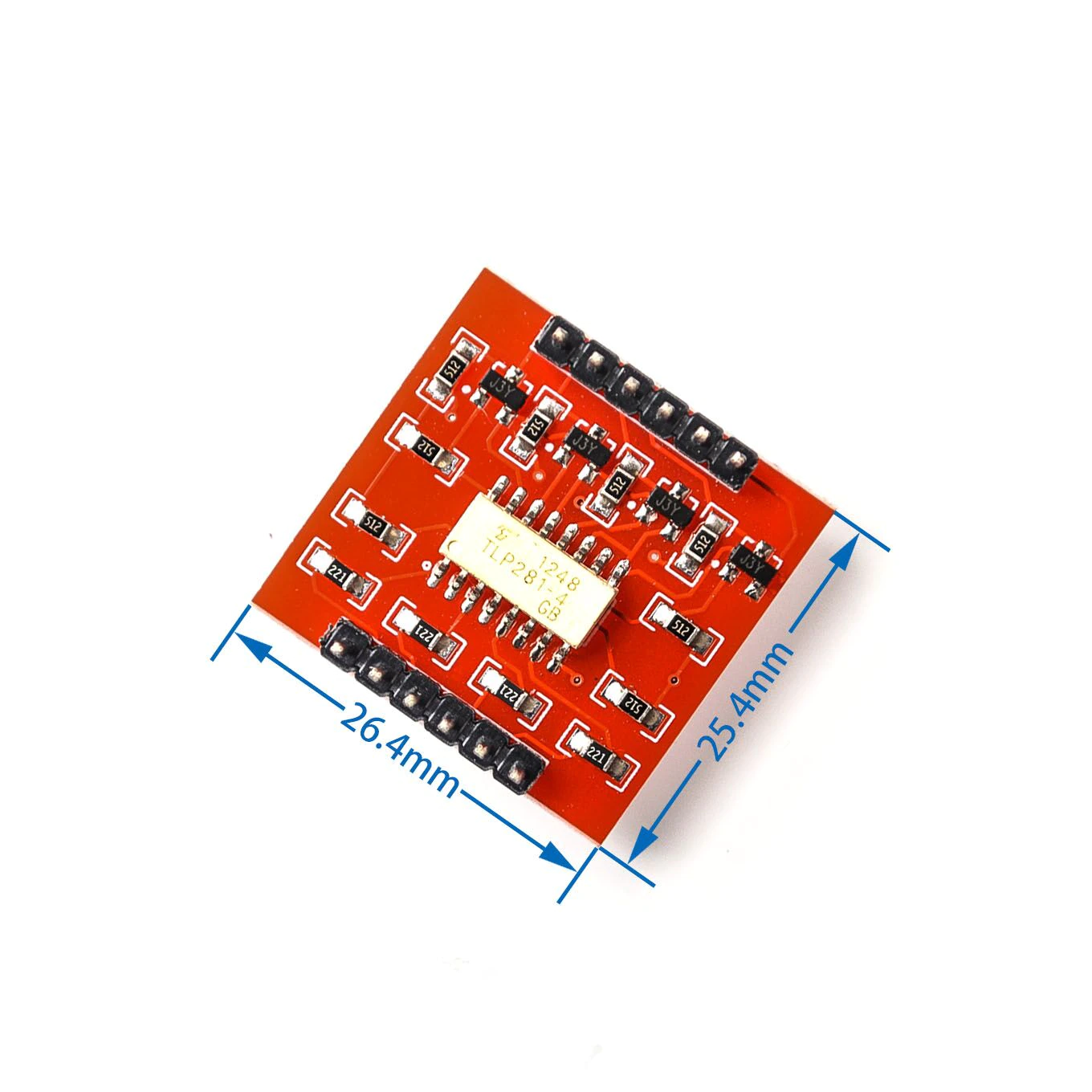 Module Optocoupleur  4 canaux TLP281 IC