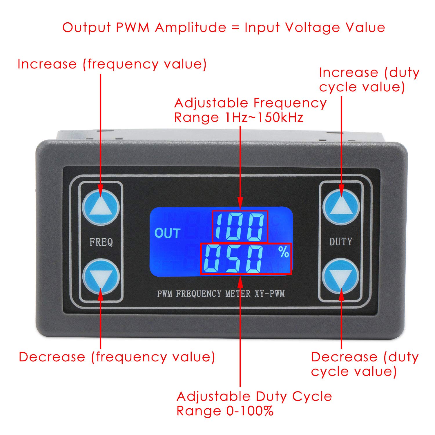 Générateur de Signal PWM  XY-APWM  1Hz-150 kHz