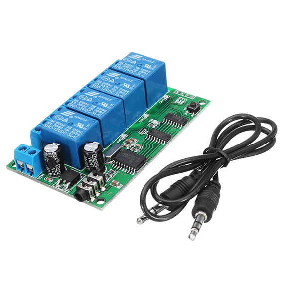 Module décodeur de voix MT8870 dtmf l AD22B04 + Relais 4 canaux