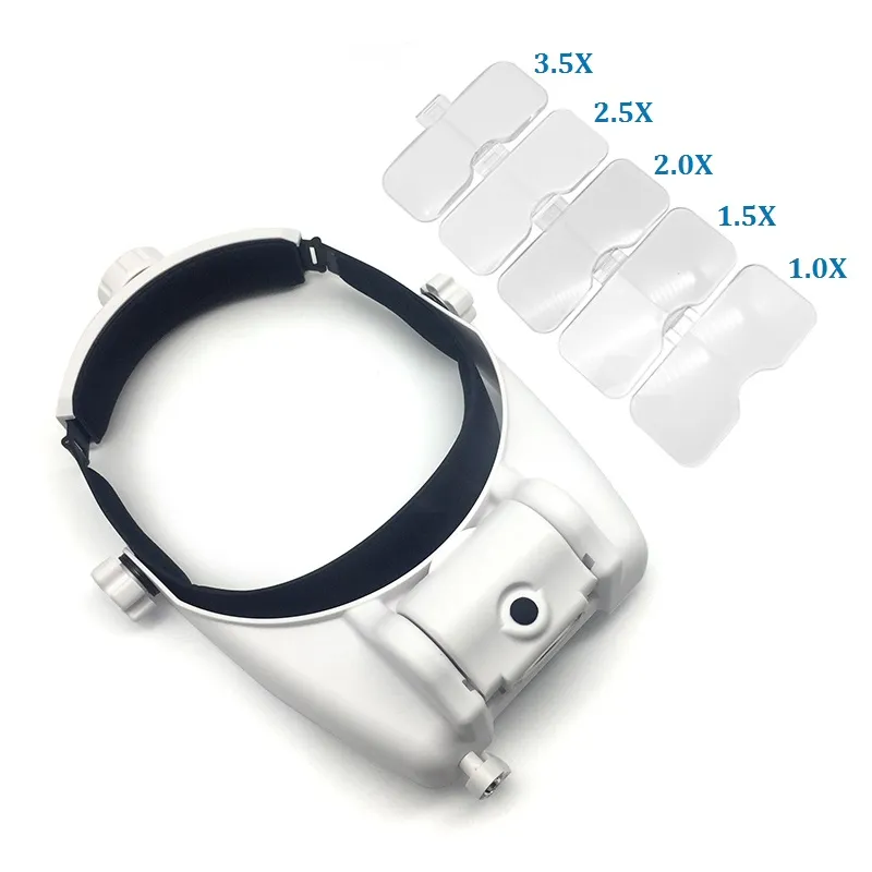 MG81000M - Loupe de casque avec 5 lentilles.