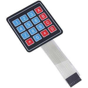 clavier 4 * 4 touches matrix