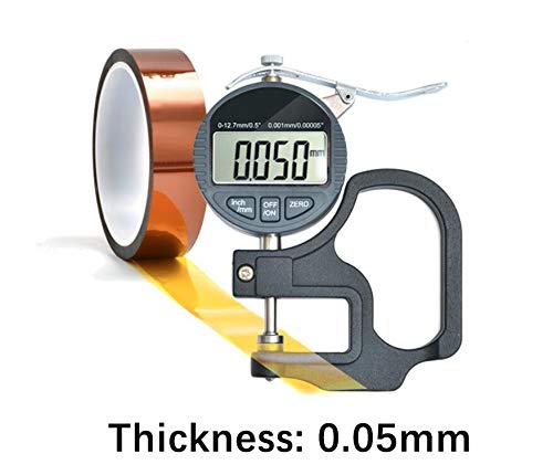 Ruban Kapton résistant à la chaleur pour soudage électronique, outil de réparation L 33M / D 5mm 10mm 20mm 30mm 50mm