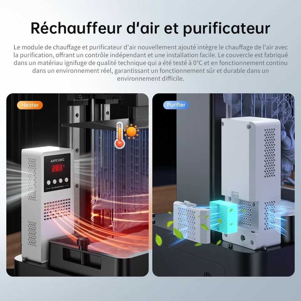 imprimante 3D résine  ANYCUBIC Photon Mono M5s Pro 14K ++  2KG gratuit