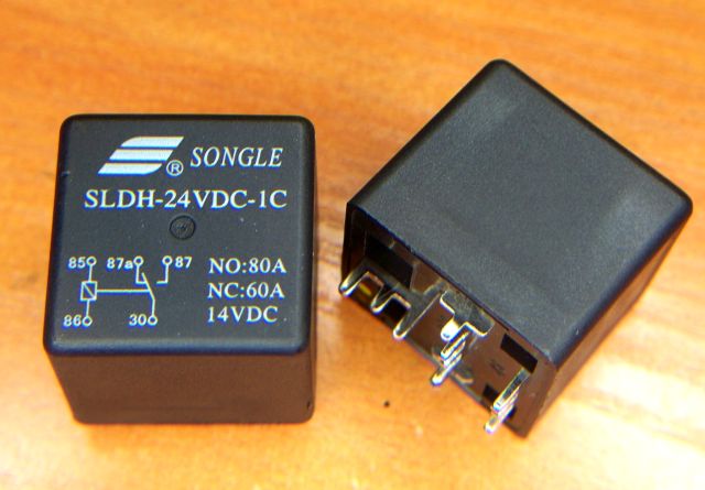 Relais d'origine 12/24/SLDH-12VDC-1C/SLDH-24VDC-1C