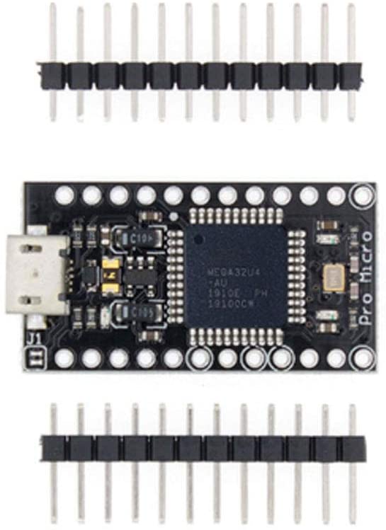 arduino pro micro atmega32u4 black