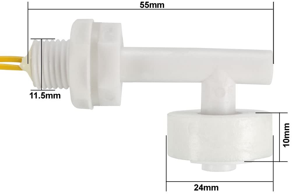 Capteur niveau d’eau flotteur à Angle