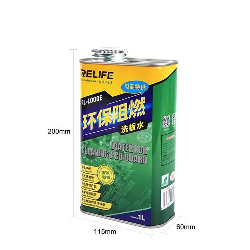 Eau de nettoyage pour circuit imprimé Sunshine Relife RL-1000E, 1 litre