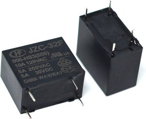 Relais de puissance JZC-32F HF32F 5V 9V 12V 24V  10A