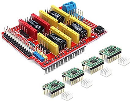 Shield KIT cnc v3+4 Driver DRV8825 OU A4988