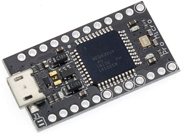 arduino pro micro atmega32u4 black