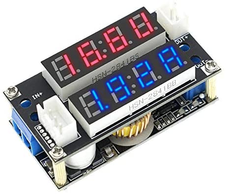 convertisseur abaisseur DC-DC XL4015DC 4~38V TO 1.25-36V 5A 75W  voltmètre amperemetre