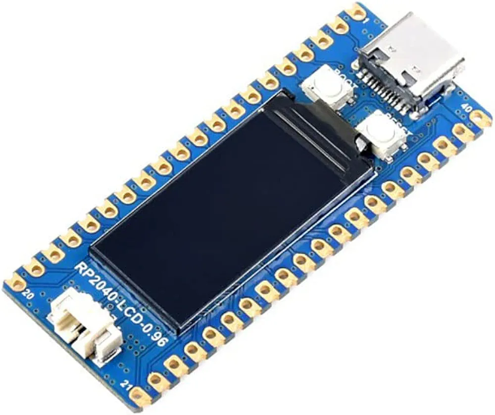 Carte RASPBERRY MCU RP2040 avec écran LCD 0,96