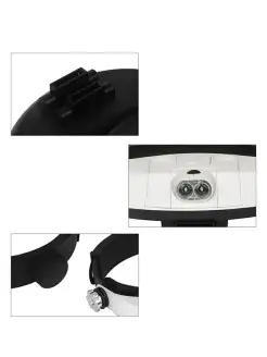 MG81001-G - Loupe de casque avec 5 lentilles.