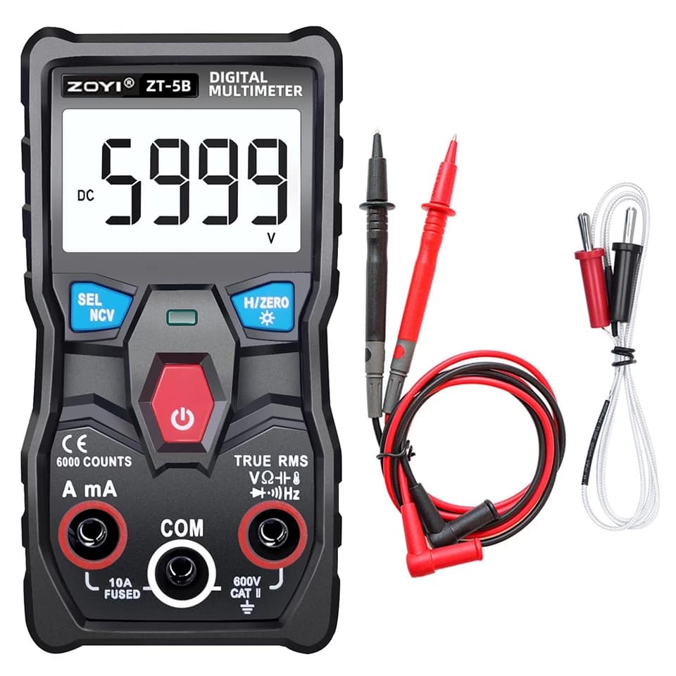 MULTIMETRE numérique intelligent, Bluetooth, technologie ZT-5B