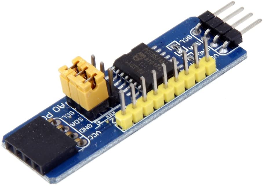 module Multiplexeur gpio pcf8574t i2c 8 bits pcf8574 bleu