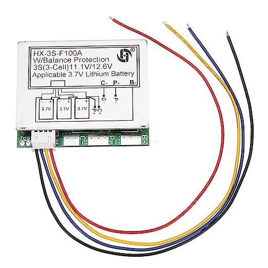 BMS 3S 100A  11.1V 12.6V Li-ion Lithium ion 3 cellules 18650 Protection de la batterie