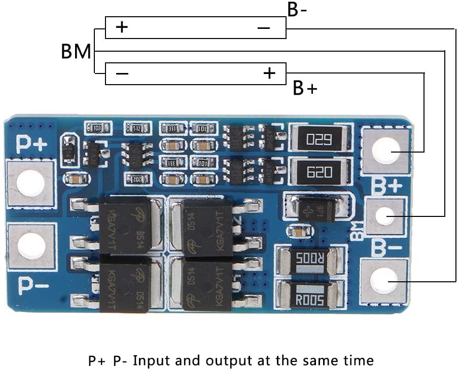 chargeur batterie bms 2s 10 A 7.4v 8.4v li-ion