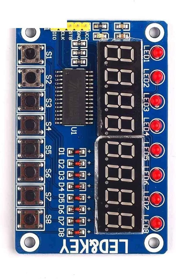 Afficheur 8 digits avec driver TM1638