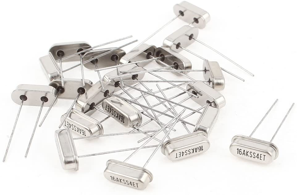Oscillateur  cristal quartz DIP 4Mhz 6Mhz 8Mhz 12Mhz 16Mhz 20Mhz 24Mhz HC-49S 32.768K 2*6 32.768K 3*8