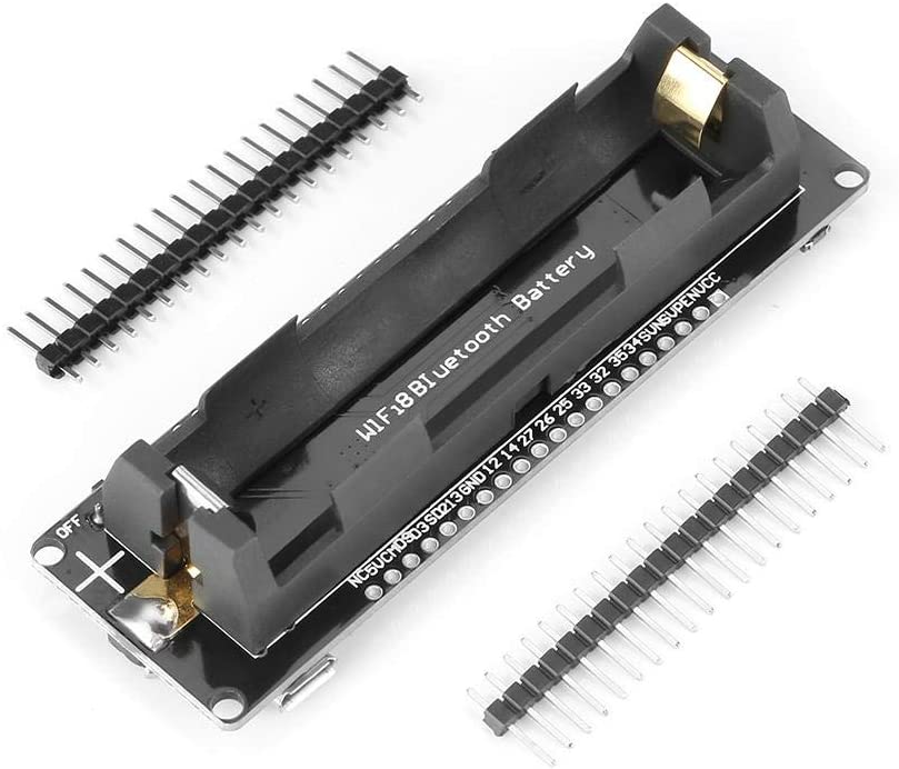 ESP32 AVEC SUPPORT DE BATTERIE 18650
