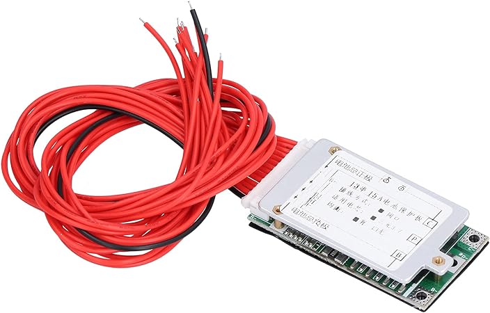 Carte de protection de batterie Li-ion BMS 13S  15A 48V