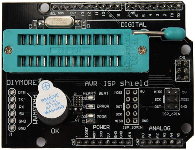 PROGRAMMATEUR ISP AVR SHIELD POUR ARDUINO