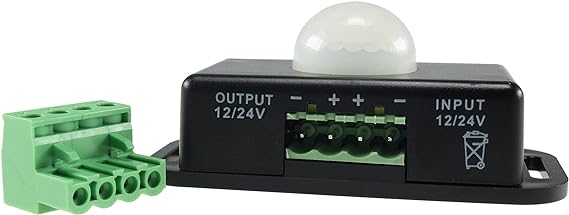 Détecteur de mouvement pir-8 12-24V, 6/3A, 8m PIR, 60°