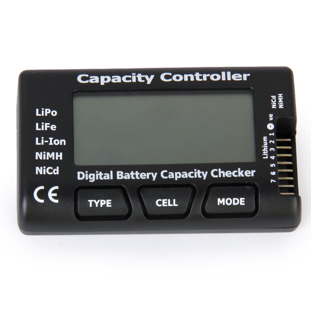 Contrôleur numérique de capacité de batterie RC CellMeter-7