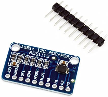 Convertisseur  analogique-numérique ads1115 16 bits