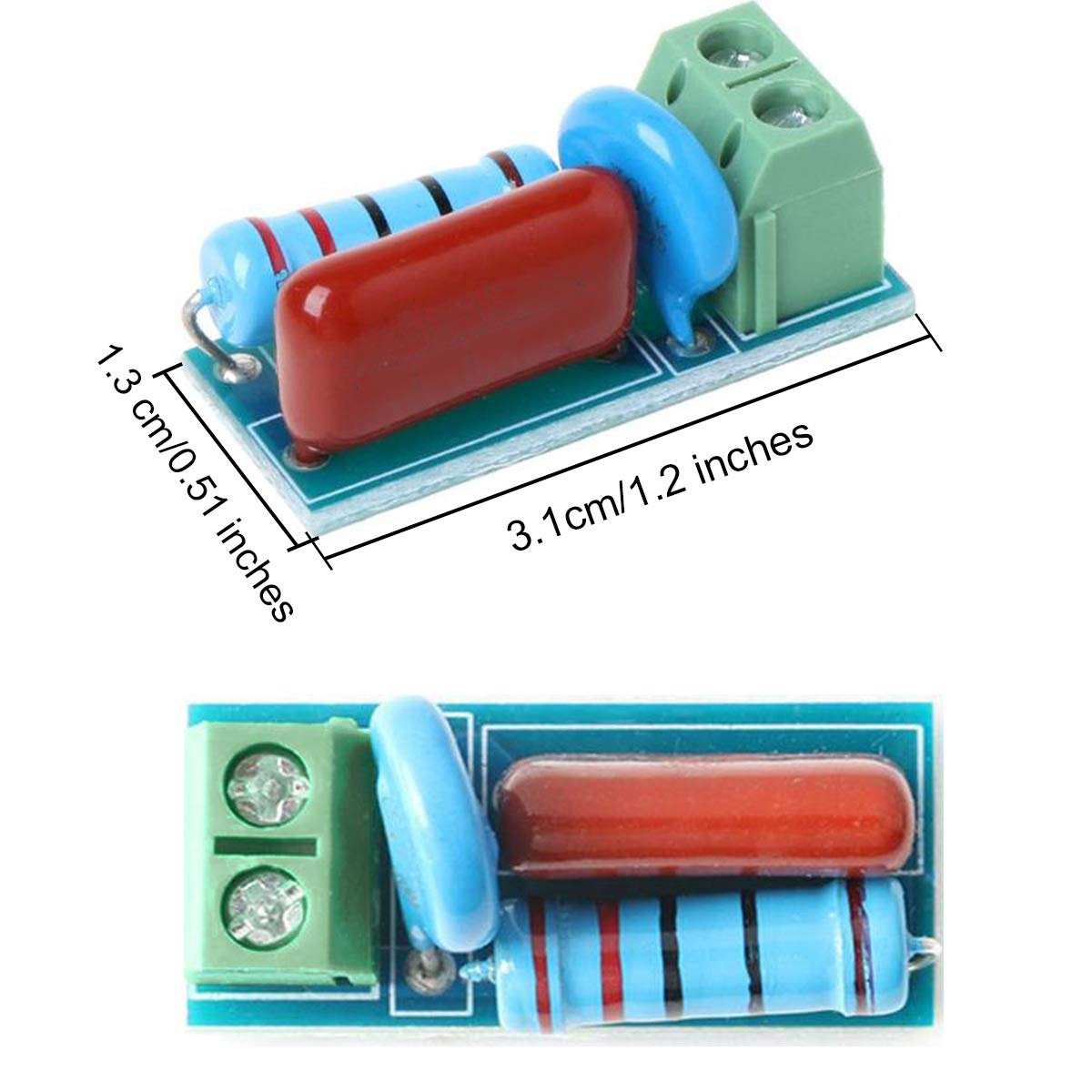 Module protection RC pour éviter les circuits d'interférence de AC/DC, 5V-400V