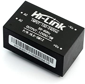 Module d'alimentation HLK-5M12  AC 220 V  DC  12 V , 5 W
