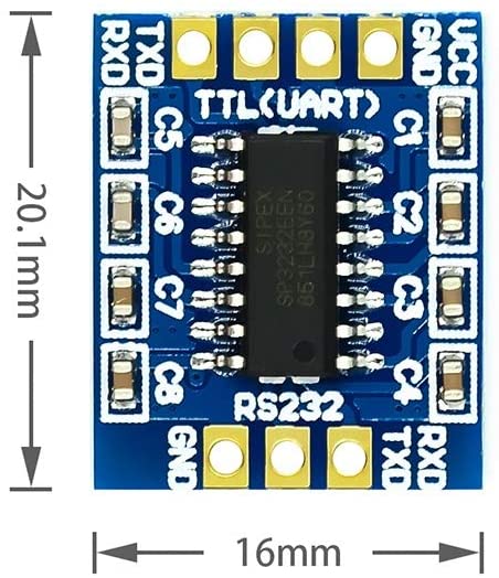Convertisseur RS232 sp3232 TTL TO  RS232, single channel 20