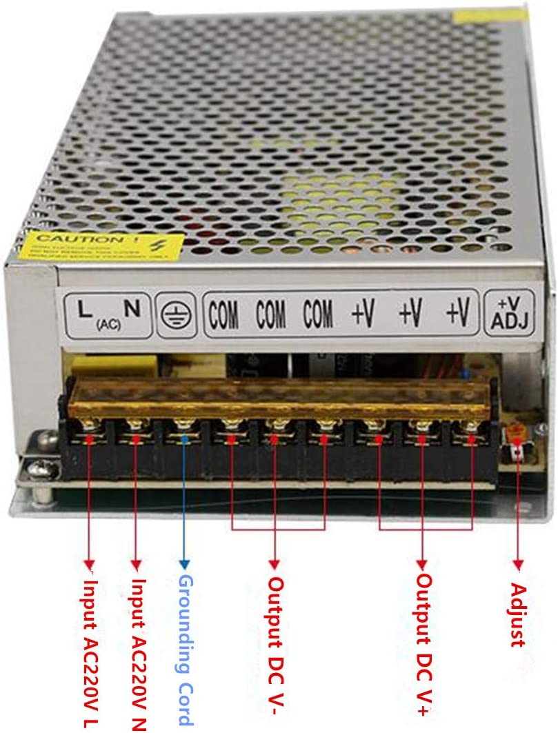 alimentations a decoupage 220v AC 12V DC 15A